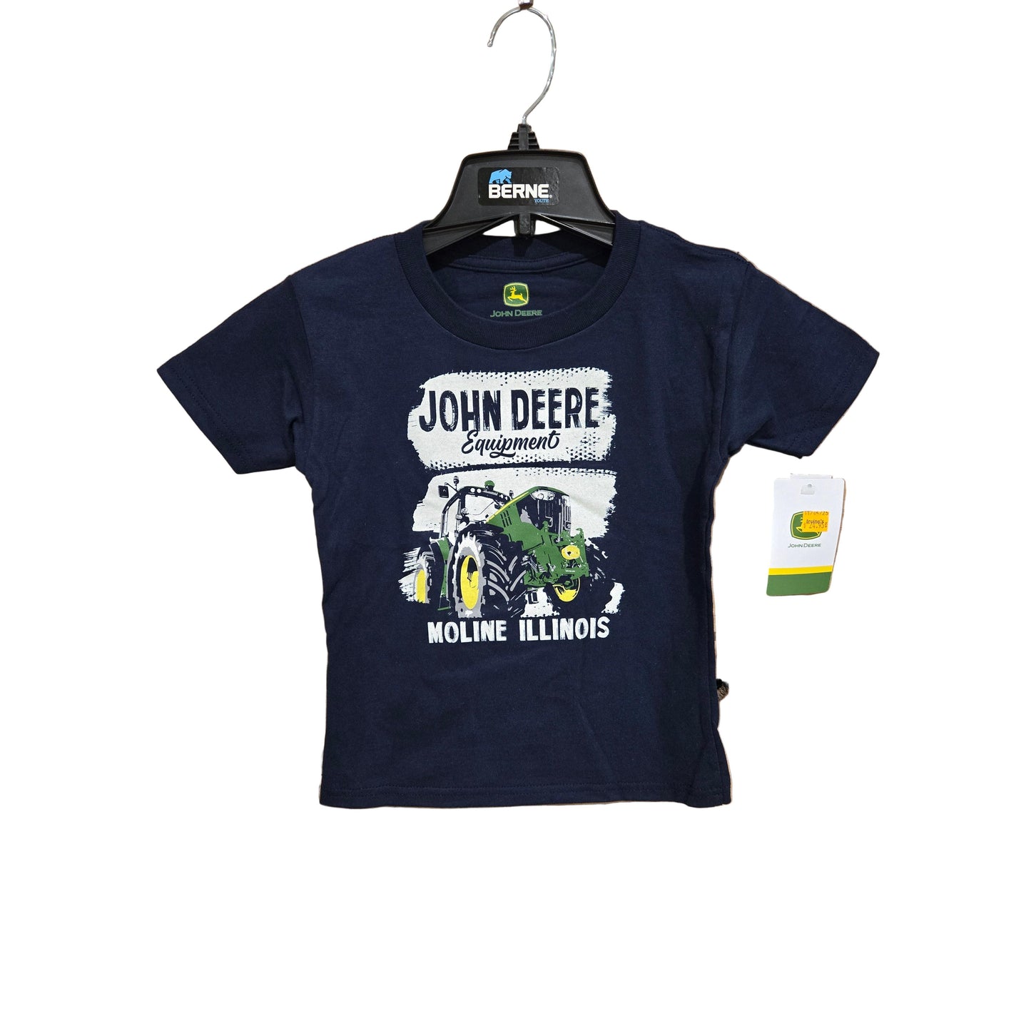 John Deere Toddler Paint Tee Shirt - Navy