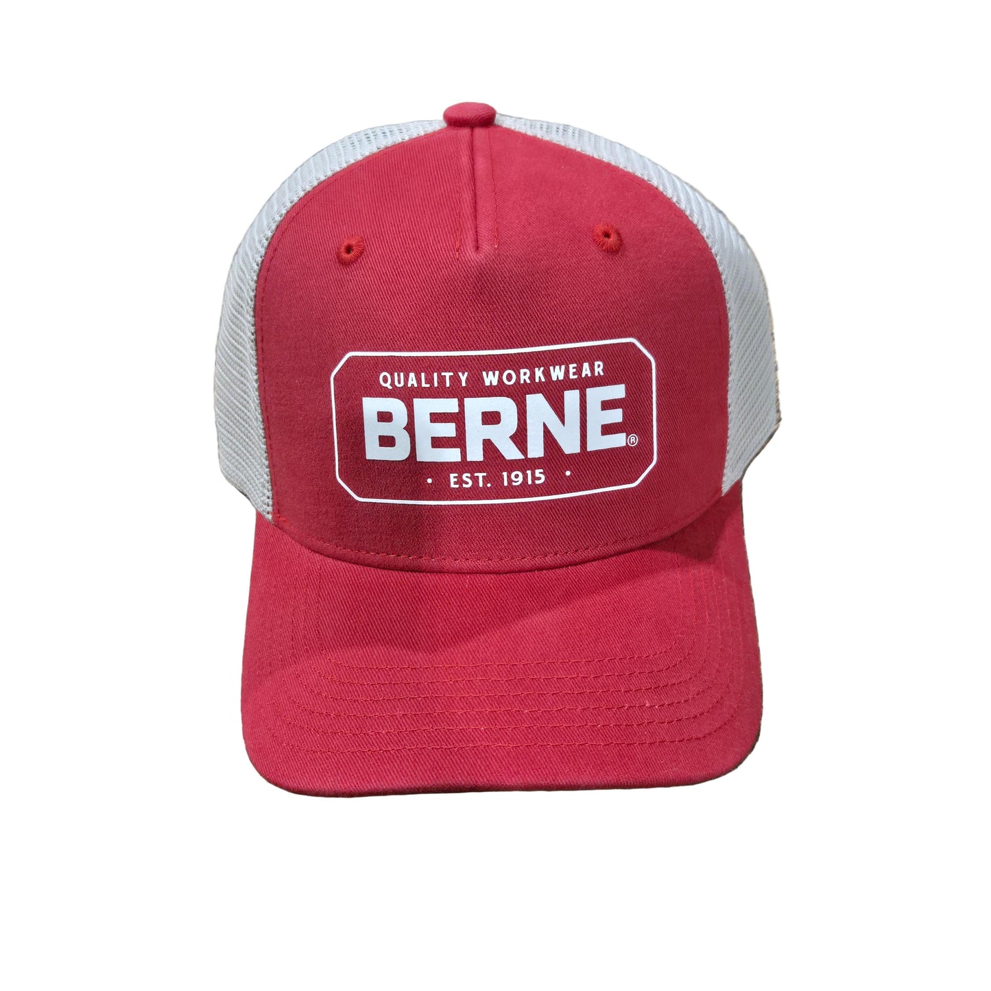 Berne Unisex Badge Logo Trucker Hat