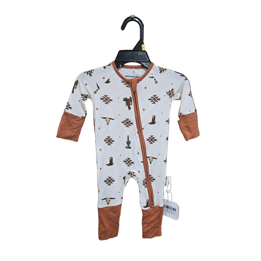 Boots & Bows Little Outlaw Infant Sleeper