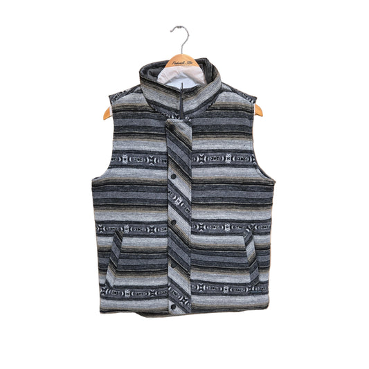 Panhandle Men's Printed Wool Puffer Vest