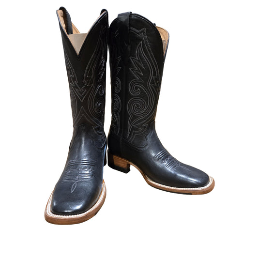 Rocking Diamond Brand Women's Top Fifteen BSQ Cowgirl Boots - Jet Black