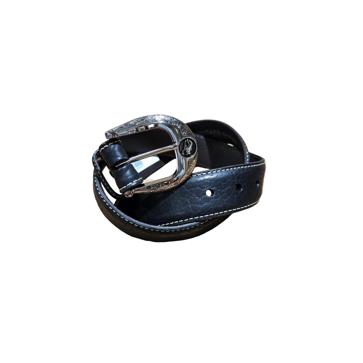 Vintage Bison Bronco Men's Belt - BLACK - Irvine Tack & Western Wear