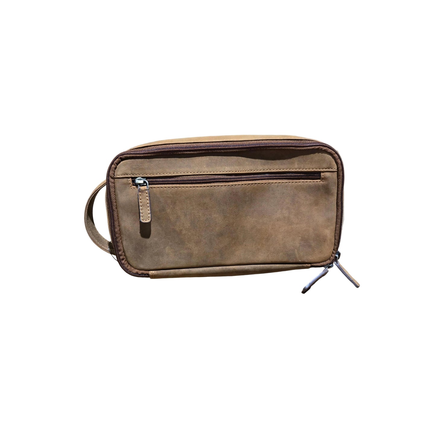 Rugged Earth Leather Toiletry Bag - Irvine Tack & Western Wear