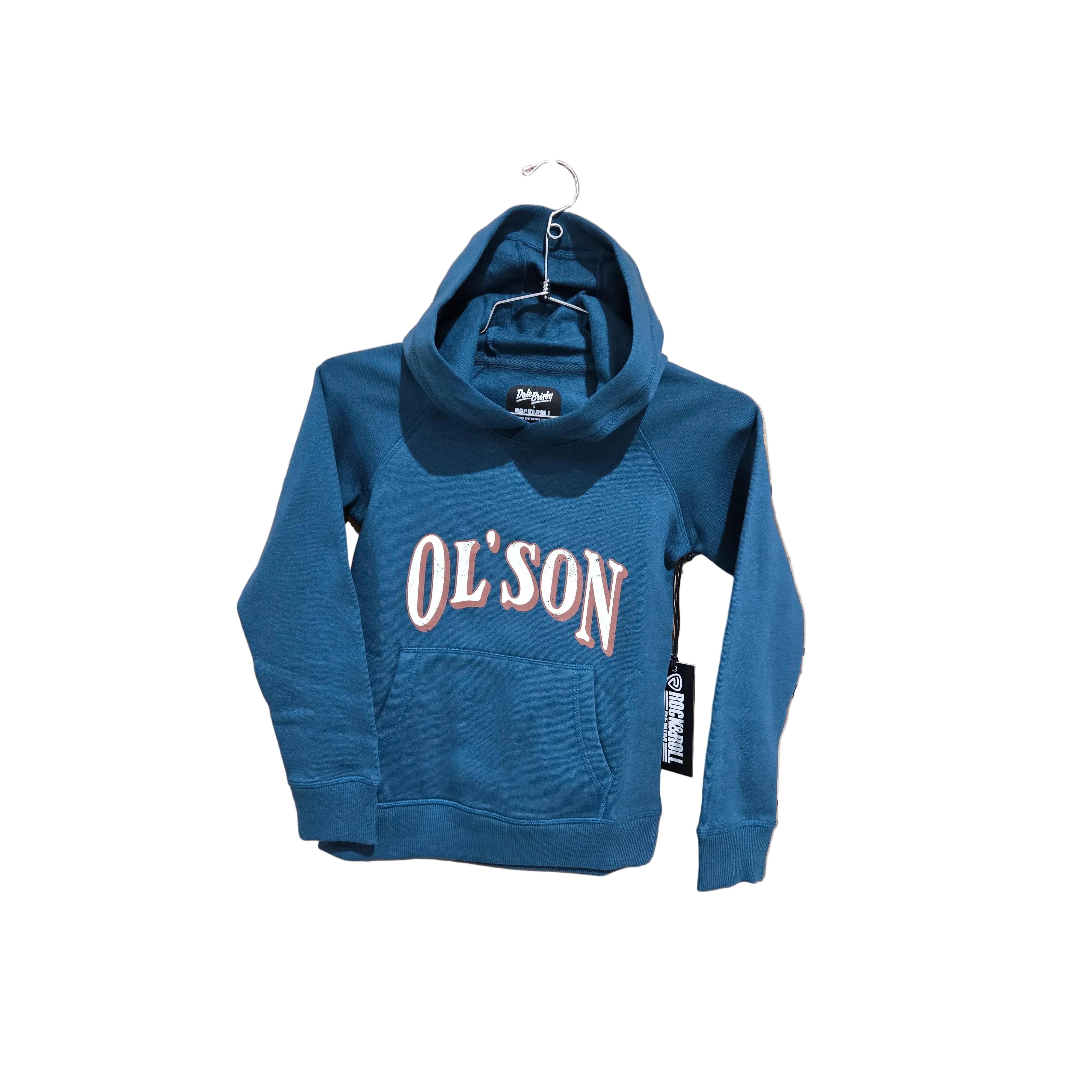 ROCK-O-RAMA Lサイズ　hoddie Rock & Roll Boy's Dale Ol'son Graphic Hoodie - Teal – Irvine Tack