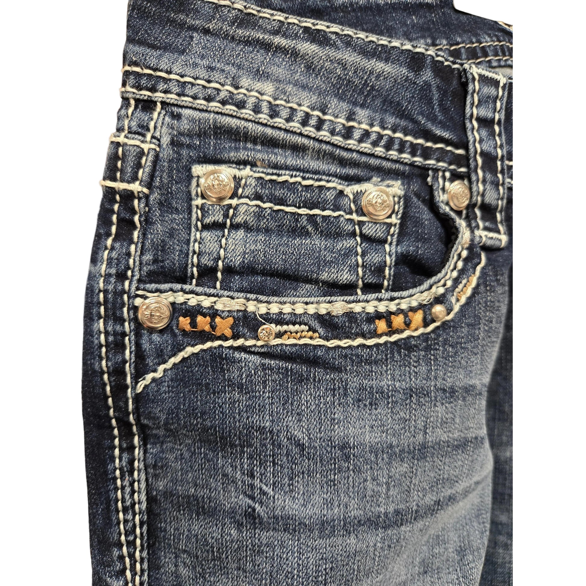 Grace in LA Women's Horse Shoe Jeans- - Irvine Tack & Western Wear