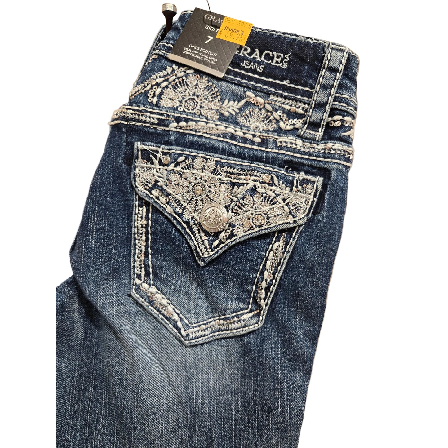 Grace in LA Girls Aztec Jeans