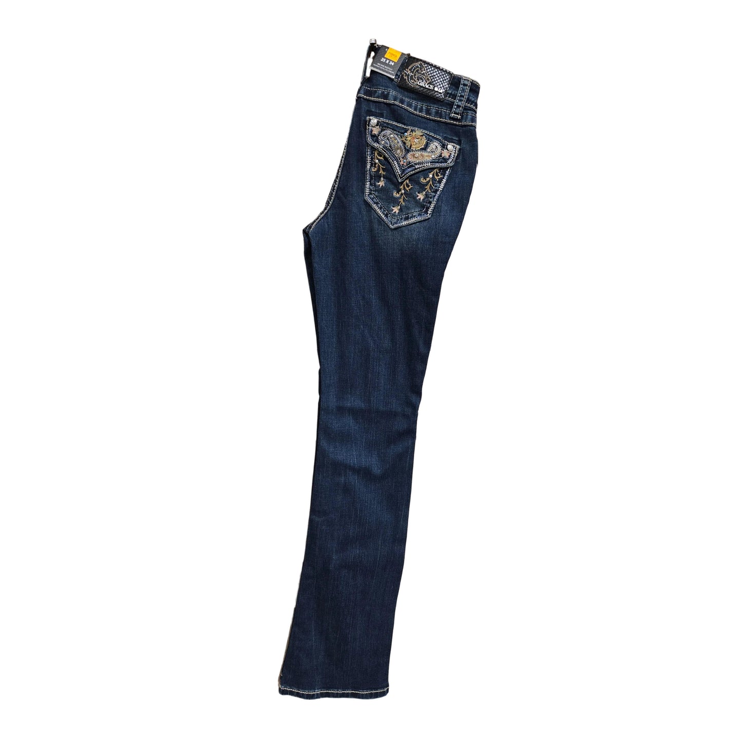 Grace in LA Women's Paisely Faux Jeans - Irvine Tack & Western Wear