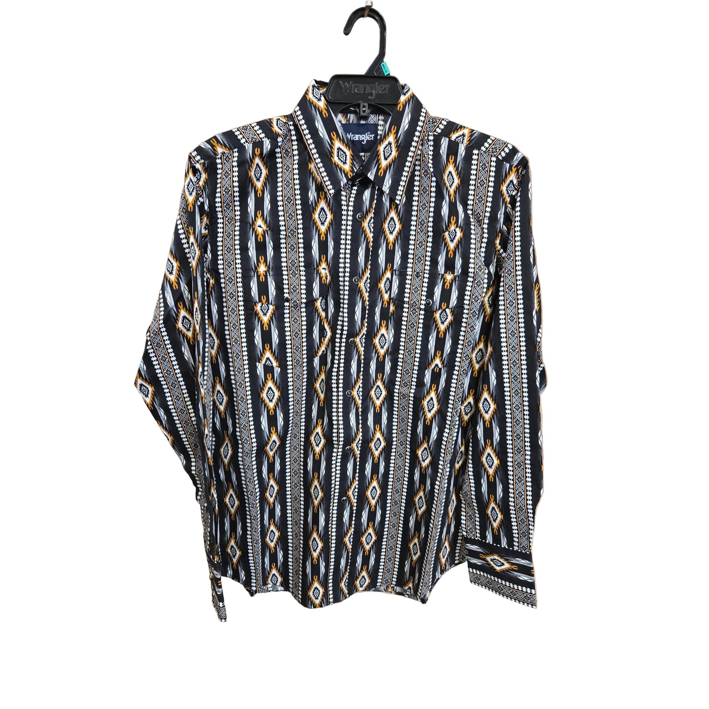 Wrangler Men's Checotah Dress Western Long Sleeve Shirt - Multiple Colour Combos - Irvine Tack & Western Wear