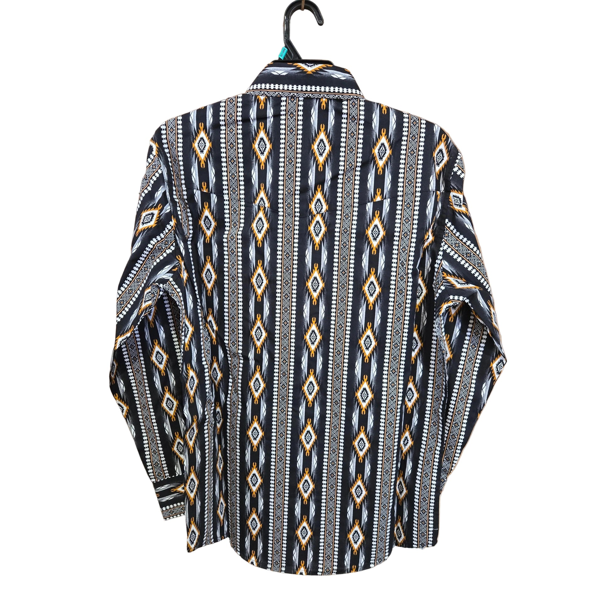 Wrangler Men's Checotah Dress Western Long Sleeve Shirt - Multiple Colour Combos - Irvine Tack & Western Wear