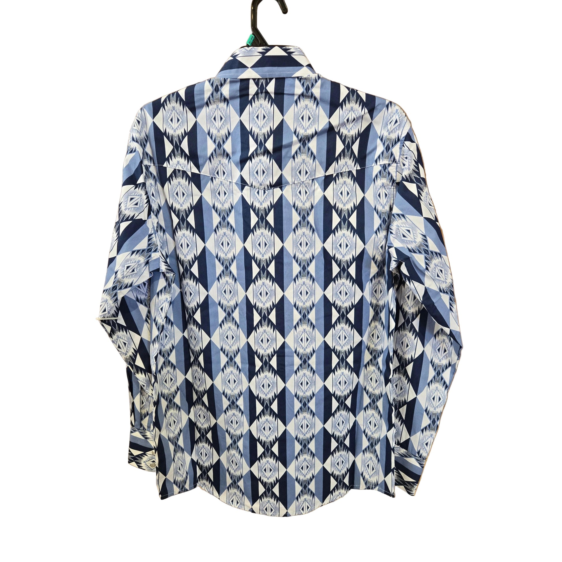 Wrangler Men's Checotah Dress Western Long Sleeve Shirt - Multiple Colour Combos - Irvine Tack & Western Wear
