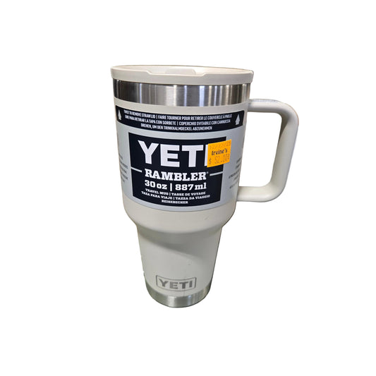 Yeti Rambler 887ml Travel Mug w Straw - Cape Taupe