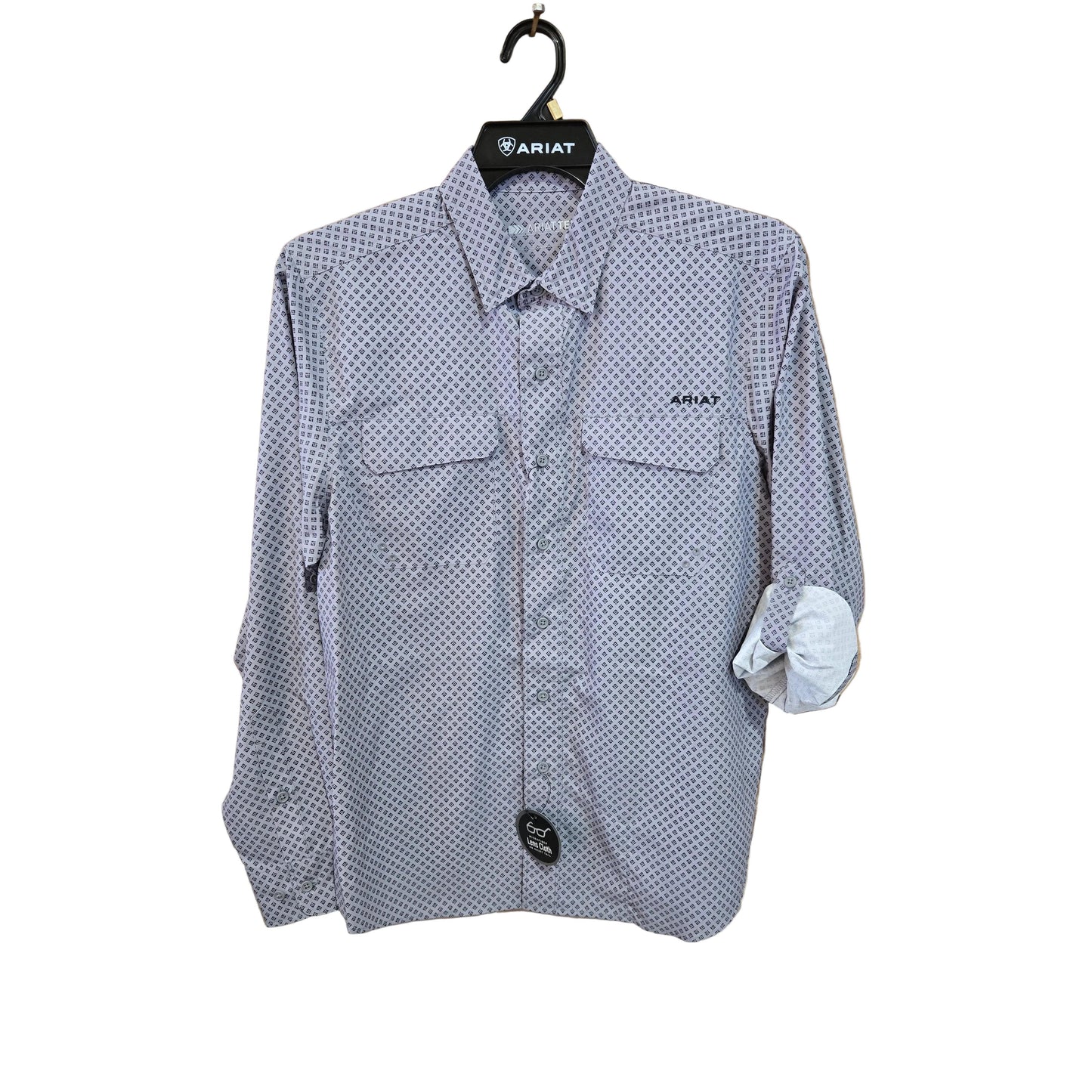 Ariat  Men's Venttek Outbound Long Sleeve Shirt - Gray - Irvine Tack & Western Wear