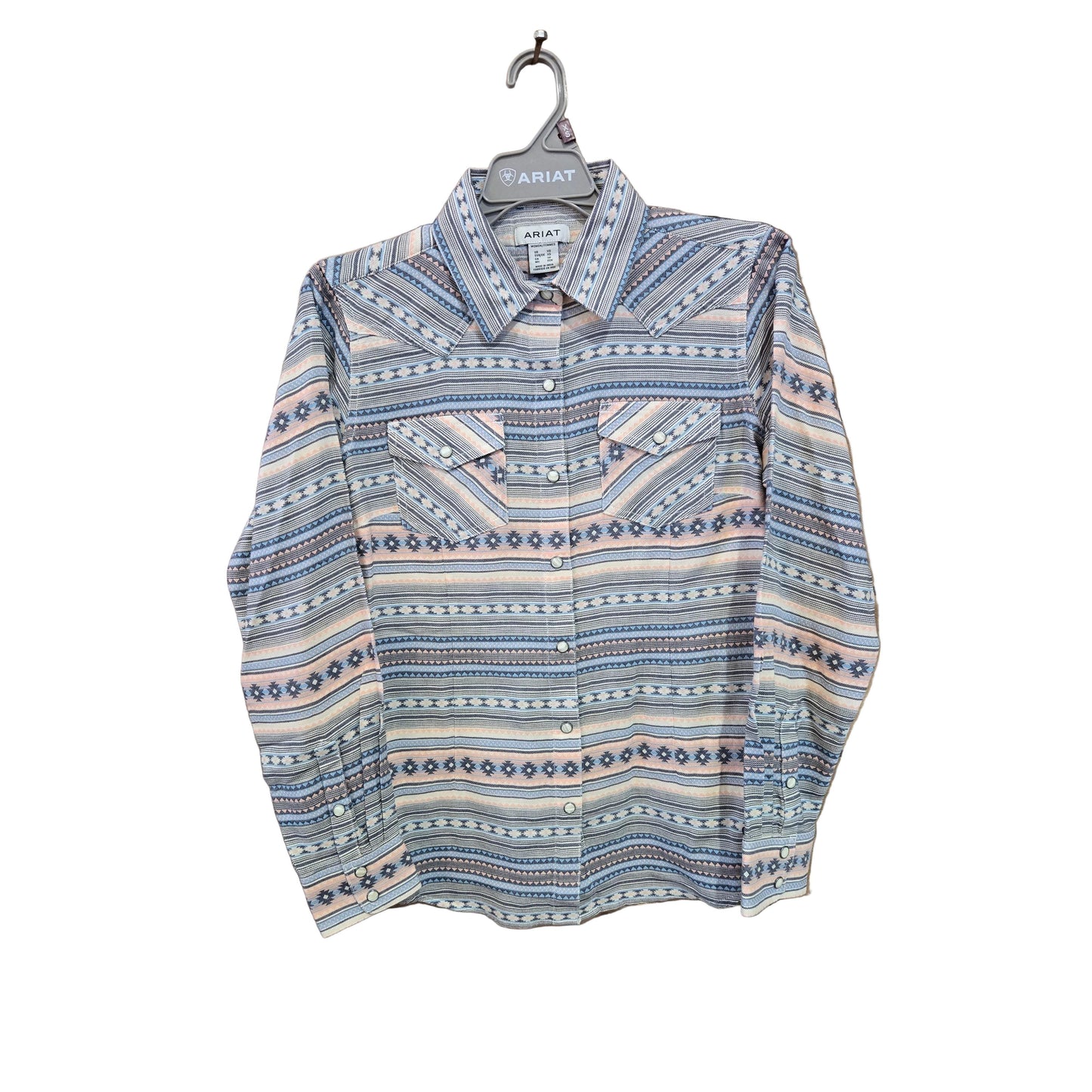 Ariat Women's Arizona Western Long Sleeve Snap Shirt - Ombre