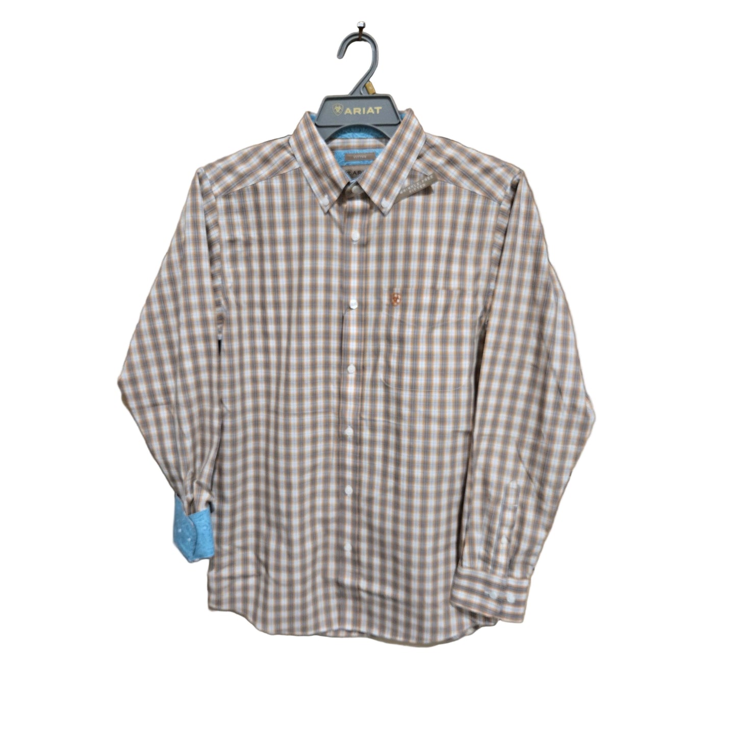 Ariat Men's WF Ayden Long Sleeve Shirt - Gold