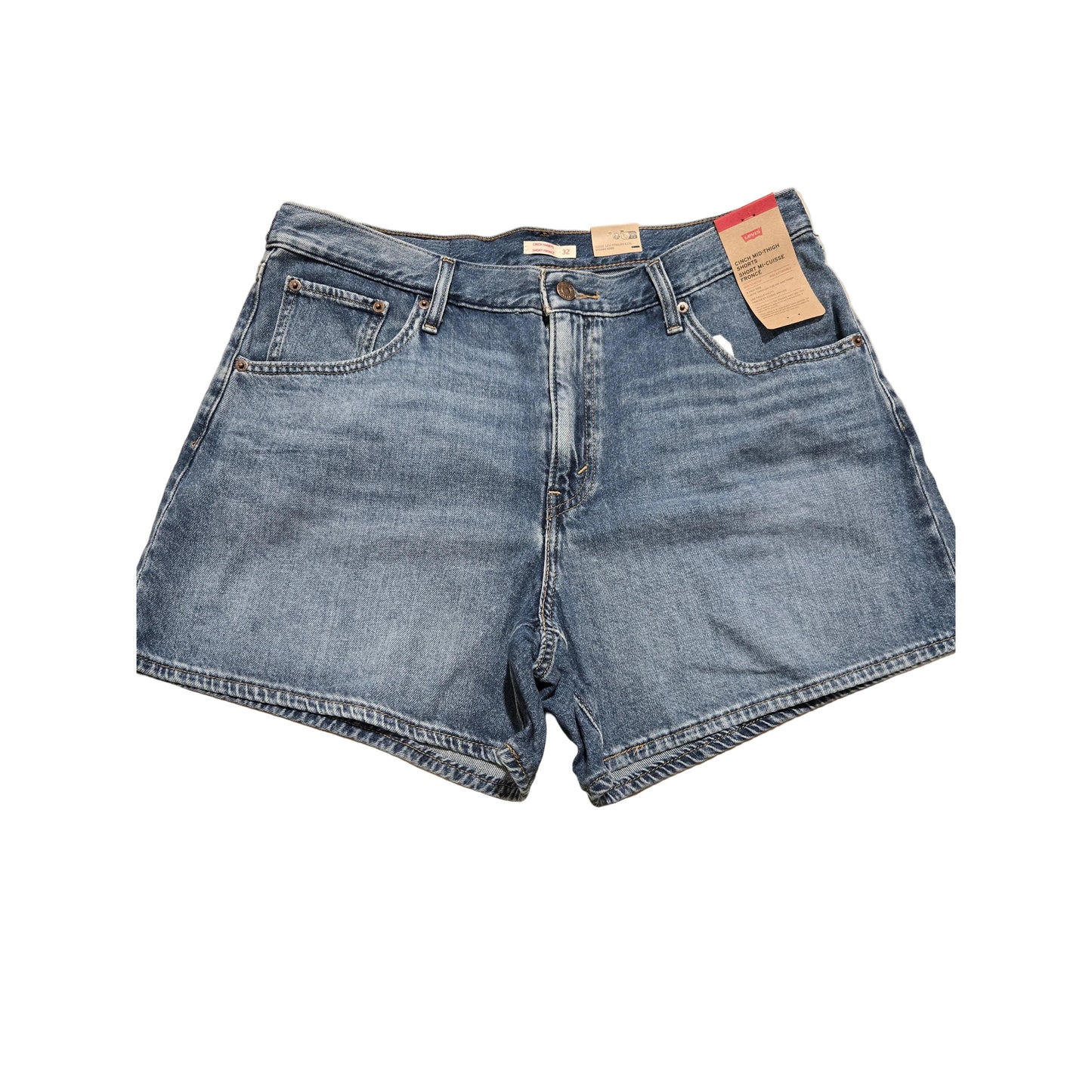 Levi Womens Mid Length Short Lift Up Shorts - Irvine Tack & Western Wear