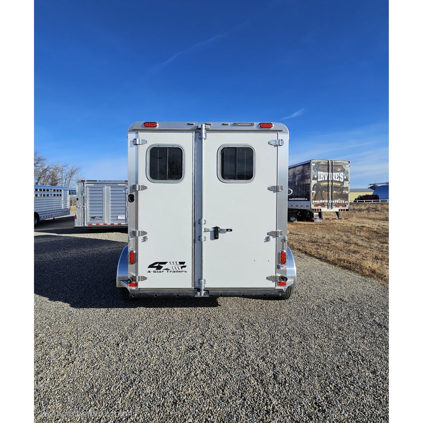 2026 4-Star 11' 2-Horse Slant Load Bumper Pull