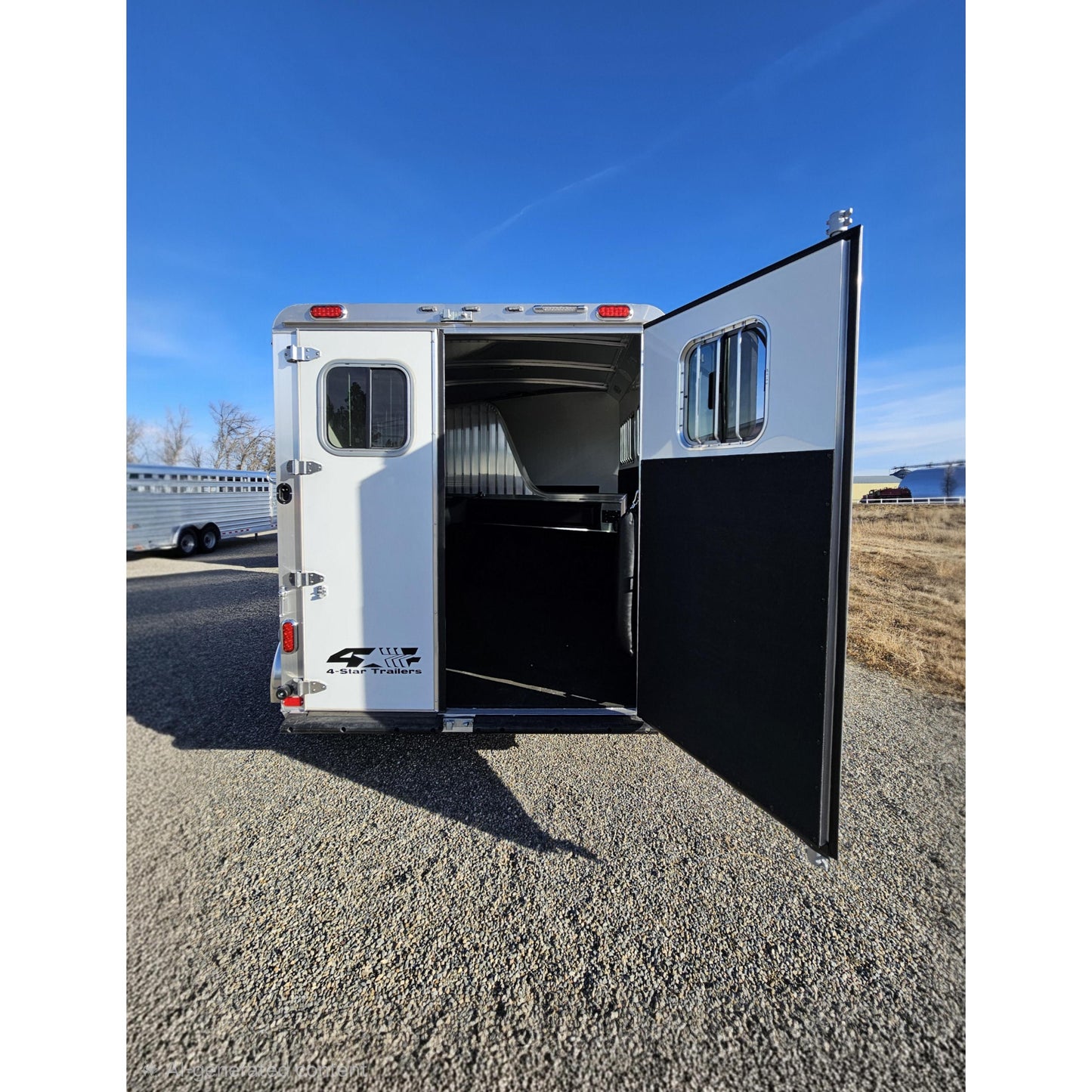 2026 4-Star 11' 2-Horse Slant Load Bumper Pull