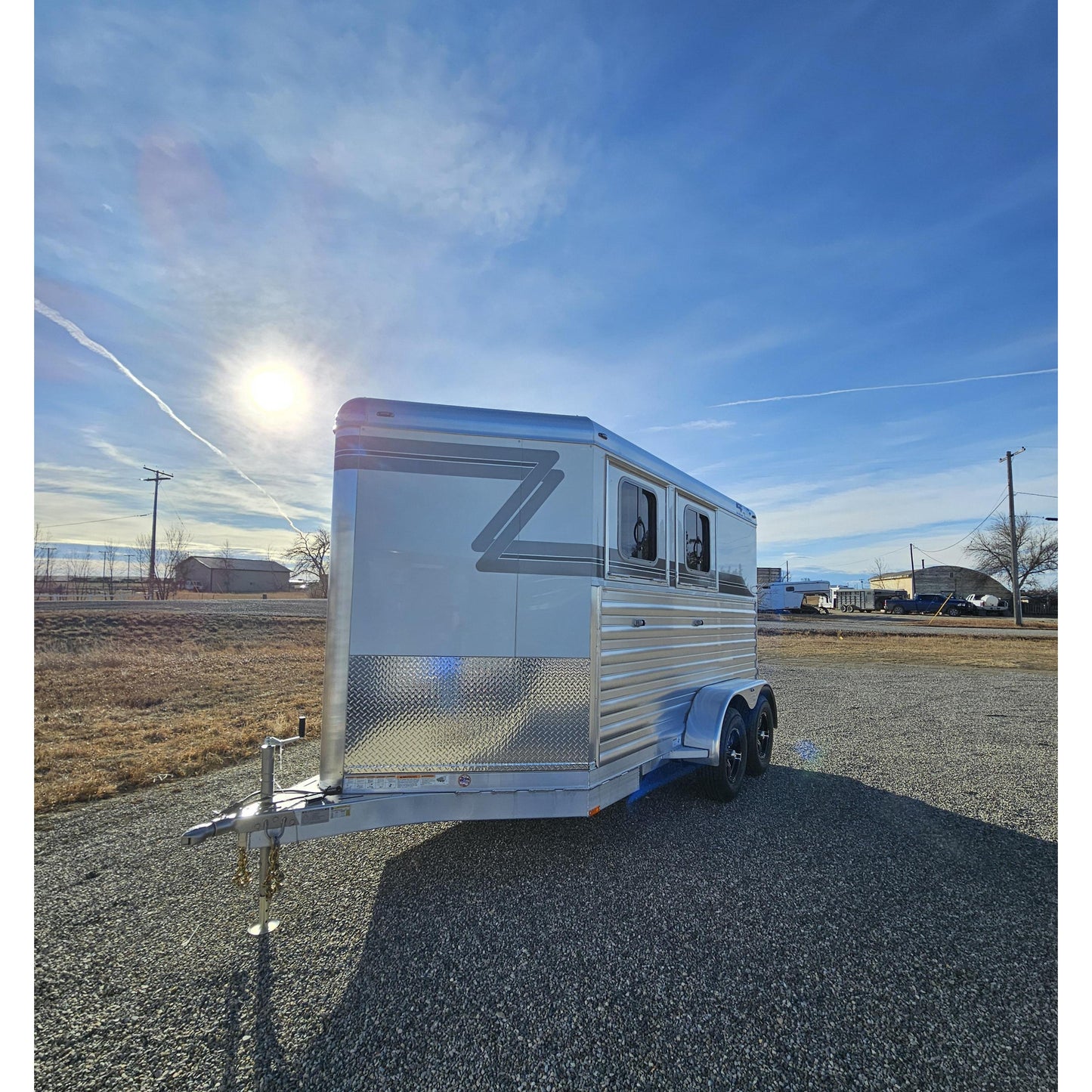2026 4-Star 11' 2-Horse Slant Load Bumper Pull