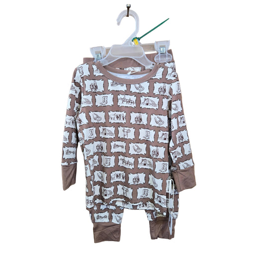 Boots & Bows Dust & Grit Toddler Set