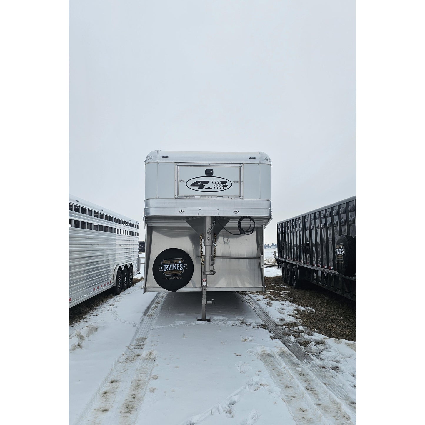 2026 4-Star 32' Stock Trailer w/ Plexiglass