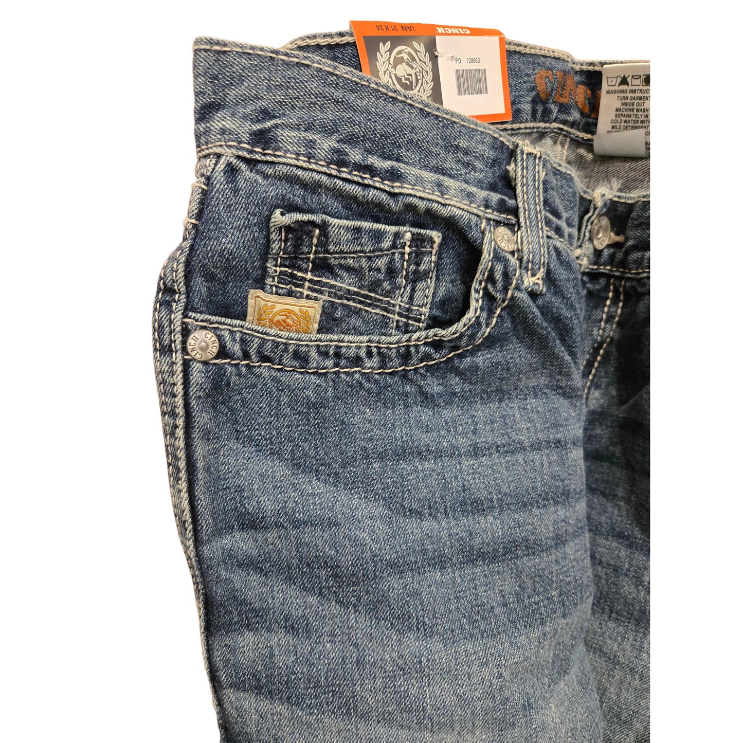 Cinch Men's Ian Jeans - Medium Stone