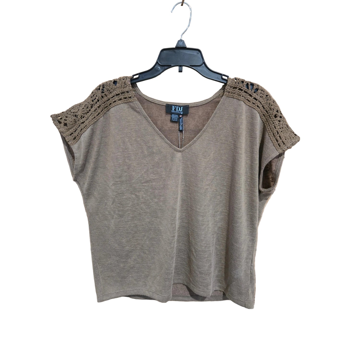 FDJ Women's Dolman Sleeve Crochet Top - Multiple Colours