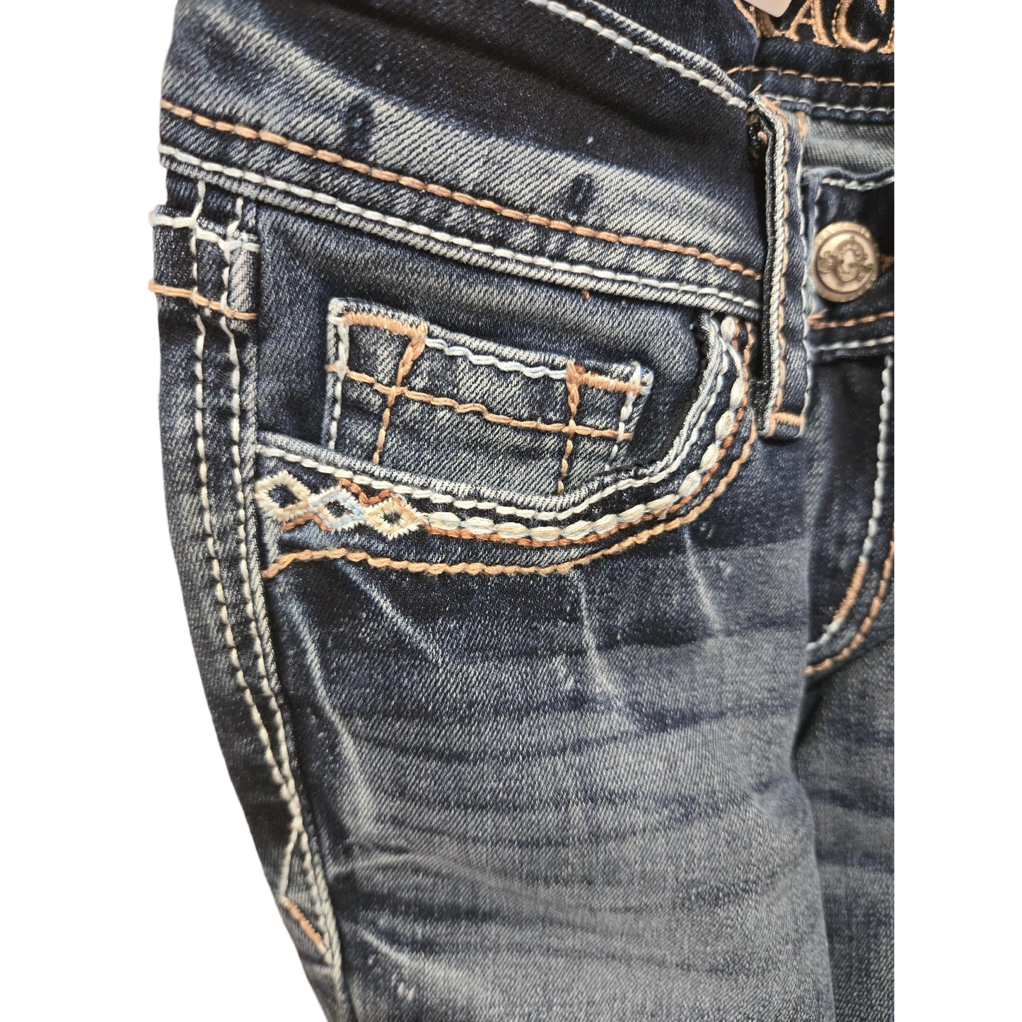 Grace in LA Girl's Cross Jeans