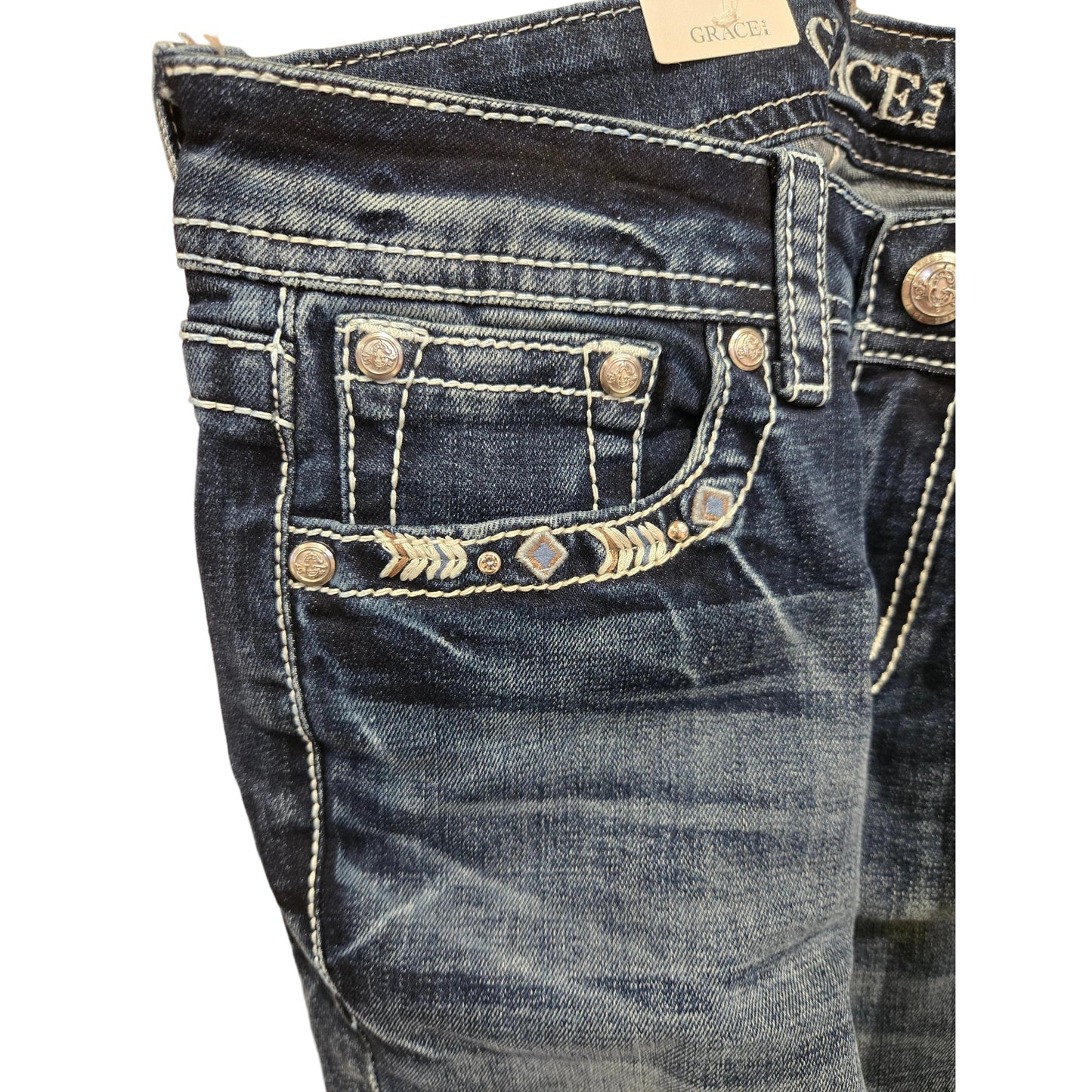 Grace in LA Women's Aztec Jeans