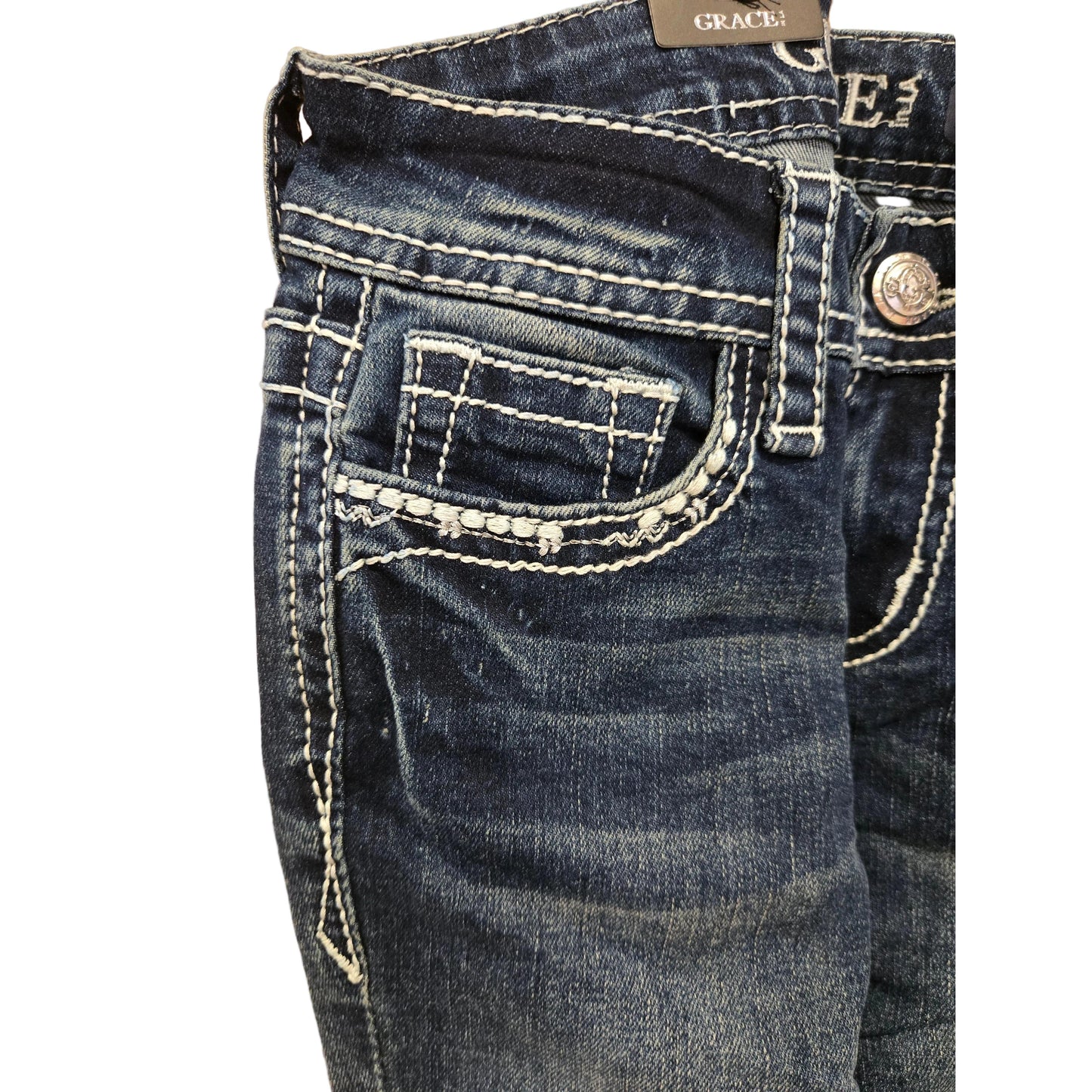 Grace in LA Girl's Wing Jeans