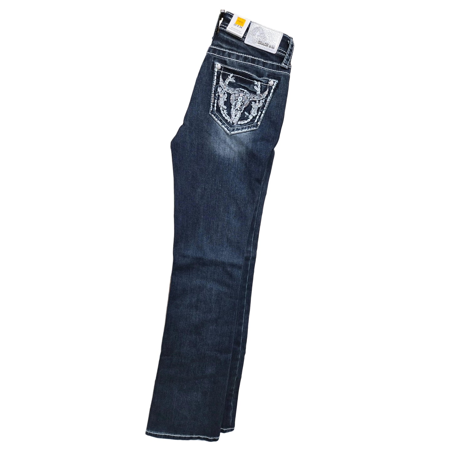 Grace in LA Women's Steer Head Jeans