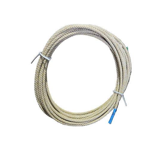 Tri Lead Heavy Weight 3-Strand 9.0MM  Gold White