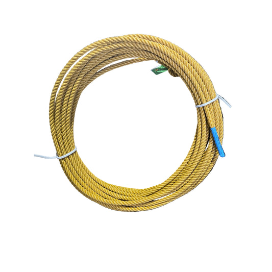 Synco 3-Strand 9.5mm x 60' Poly Ranch Rope - Gold