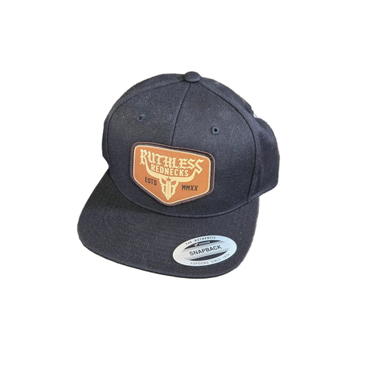 Ruthless Rednecks Raw Talent Flatbrim Patch Hat - Black/Khaki