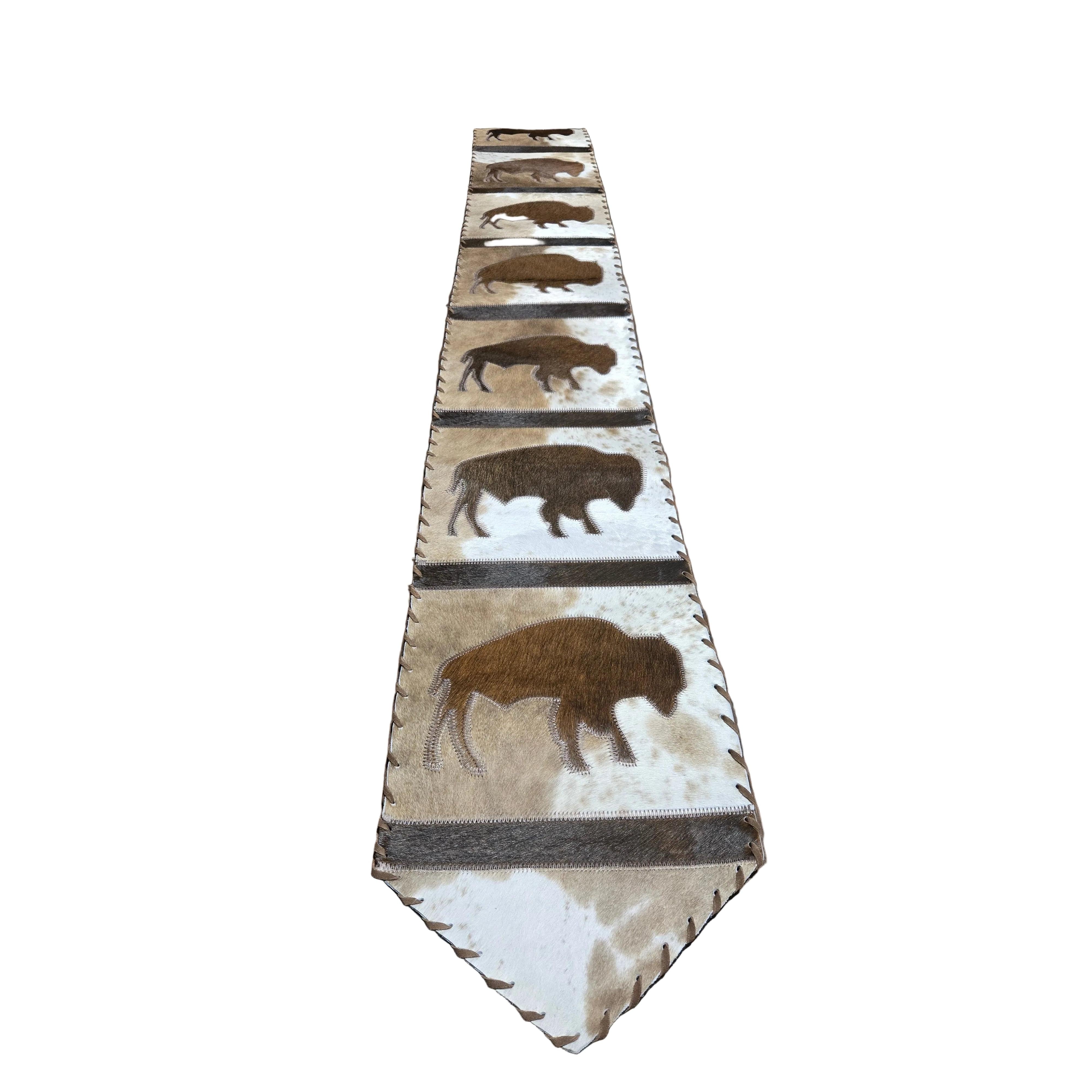 D2W Trading Bison with Laced Border Details Table Runner – Irvine Tack ...