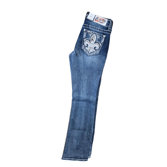 Grace in LA Women's Midrise Bootcut Jeans
