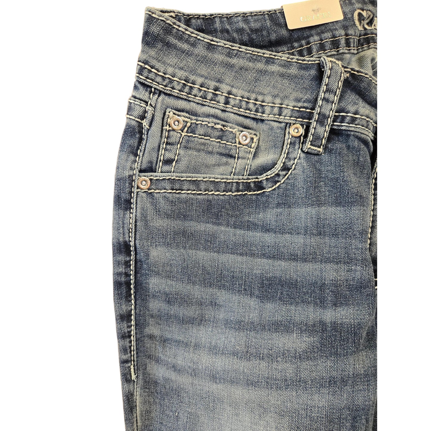 Grace in LA Women's Midrise Skinny Jeans