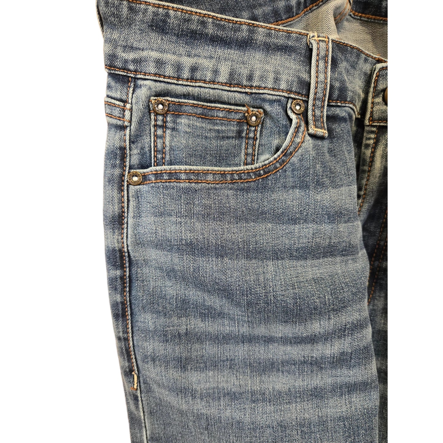 Grace in LA Women's Bug Toe Crop Jeans