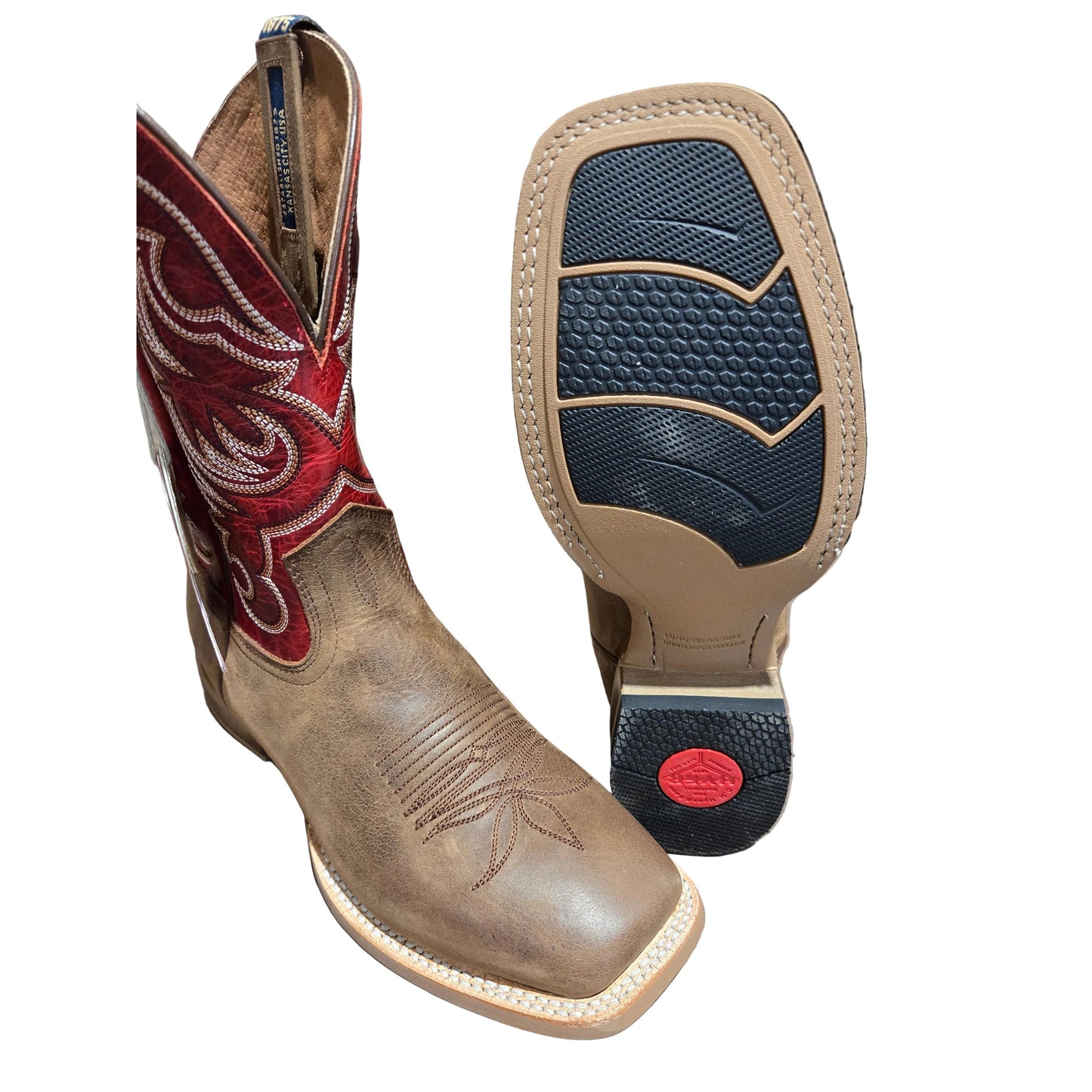 Hyer Men's Bucklin Western Boot - Tan