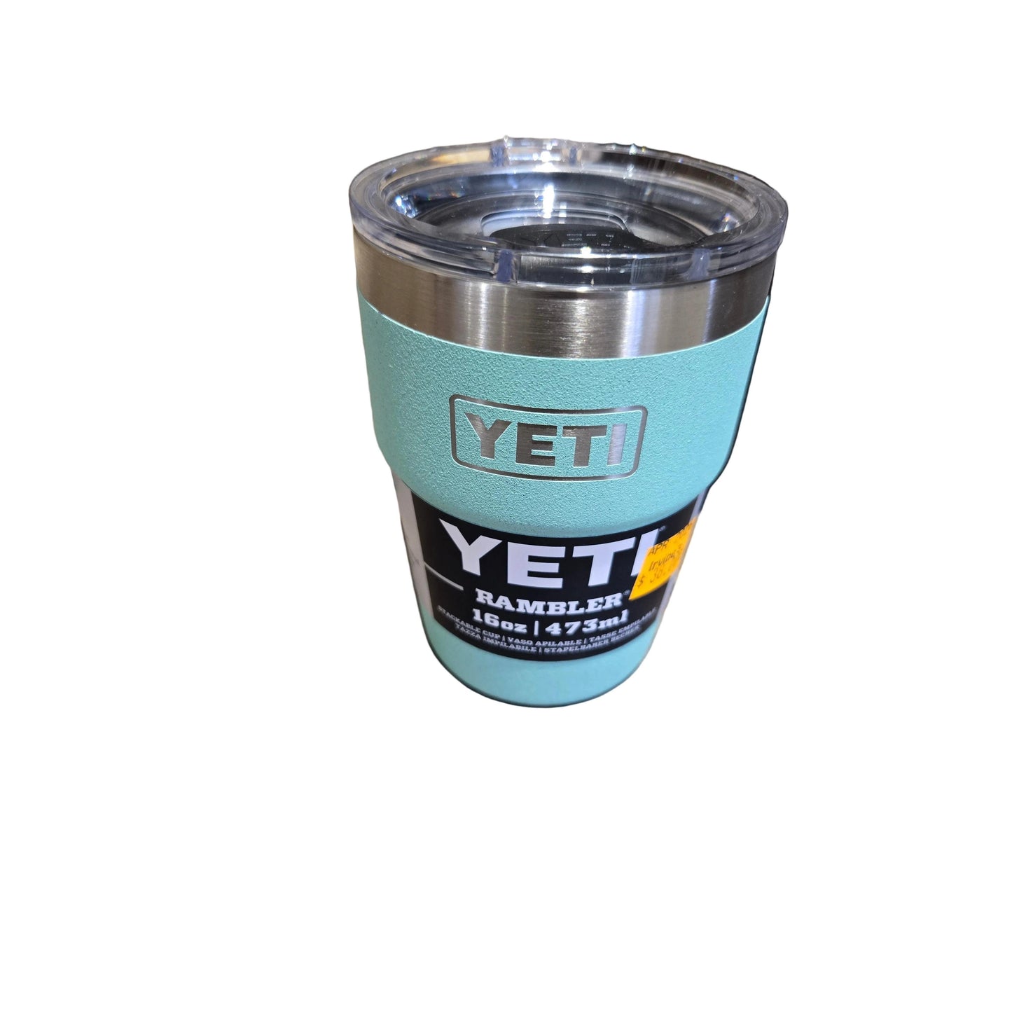 Yeti Rambler® 473mL Stackable Cup w/Magslider™ Lid - Seastone