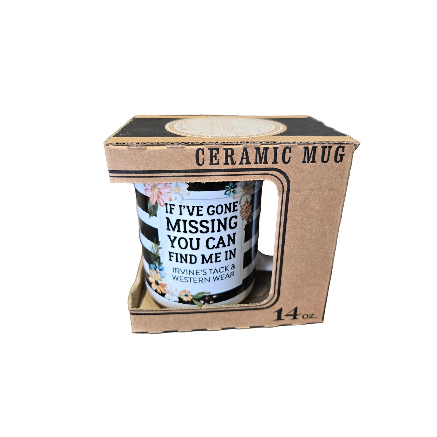 ND 14 oz Boxed Mug Gone Missing
