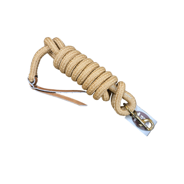 Irvine Cowboy Lead 9 ft 5/8" Lead w/Brass Plated Bolt Snap Solid Colour