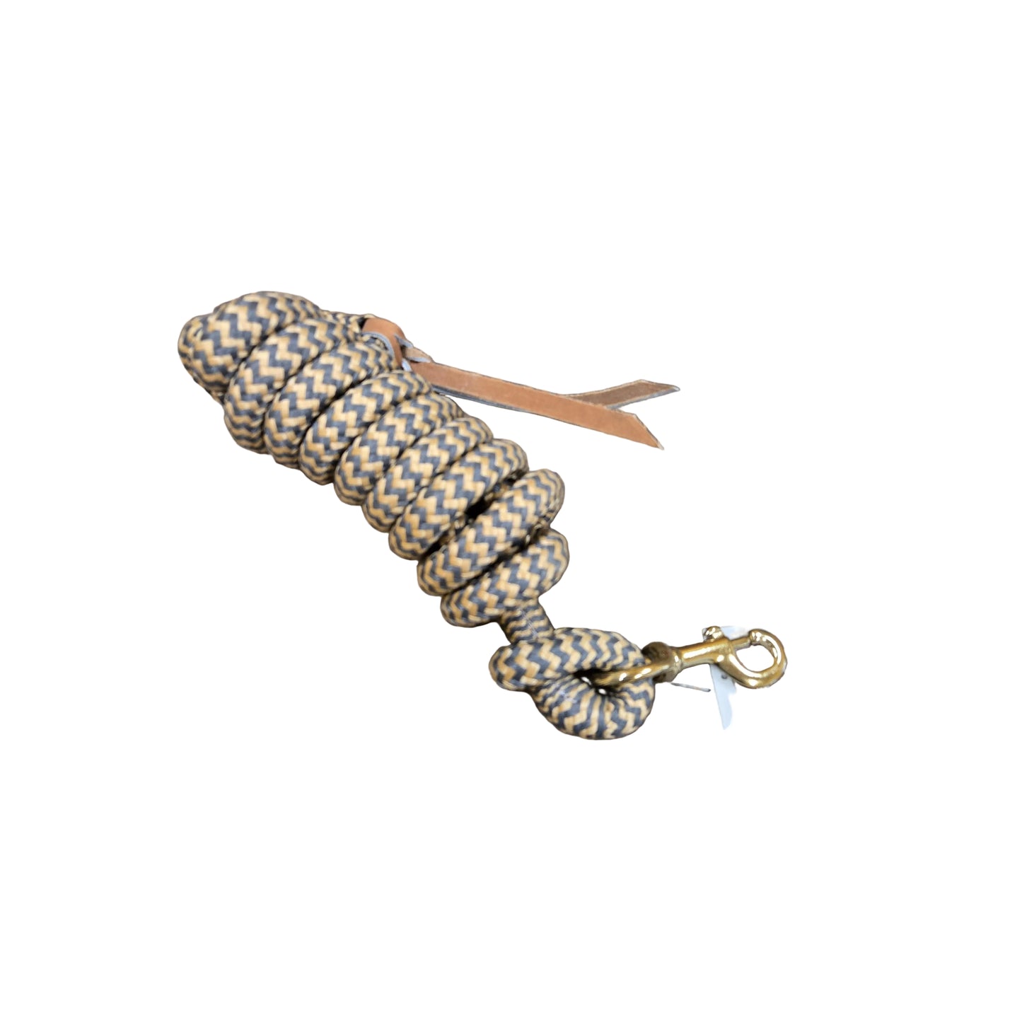 Irvine Cowboy Lead 9 ft 5/8" Lead w/Brass Plated Bolt Snap MIX COLOURS