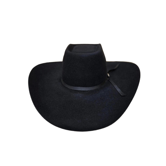 Serratelli 4X 4LBK Western Hat - Black