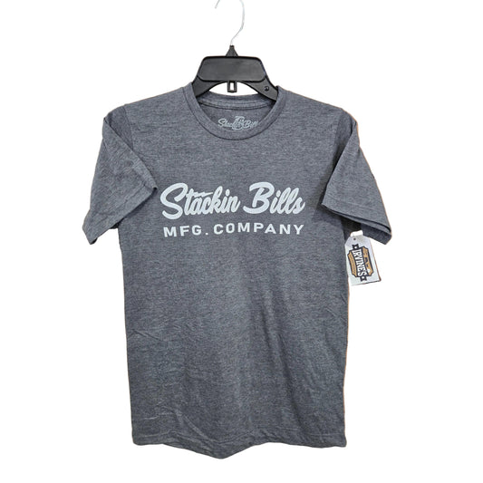 Stackin Bills Lightning Tee Shirt - Grey