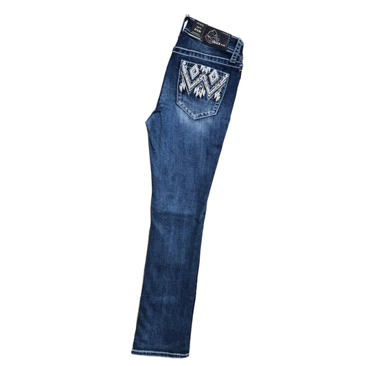Grace in LA Women's Aztec Modify Jeans