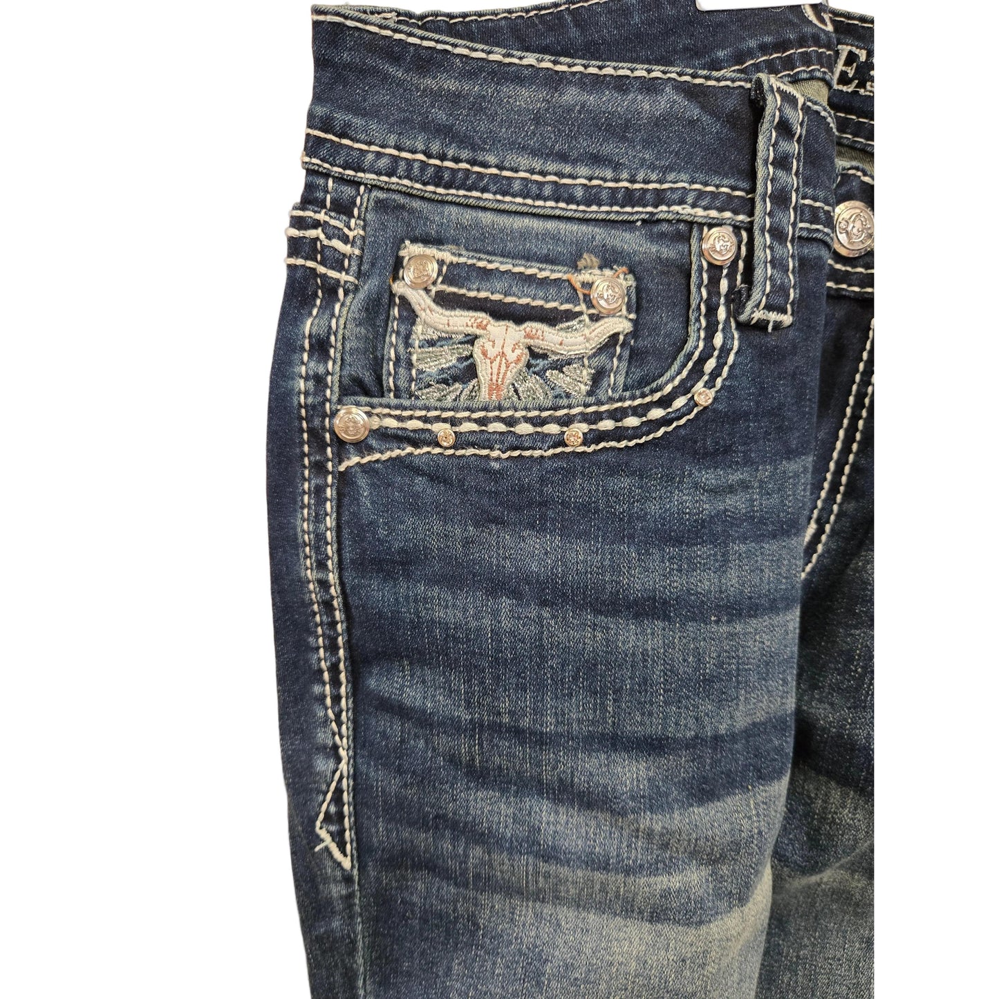 Grace in LA Women's Steer Head Jeans