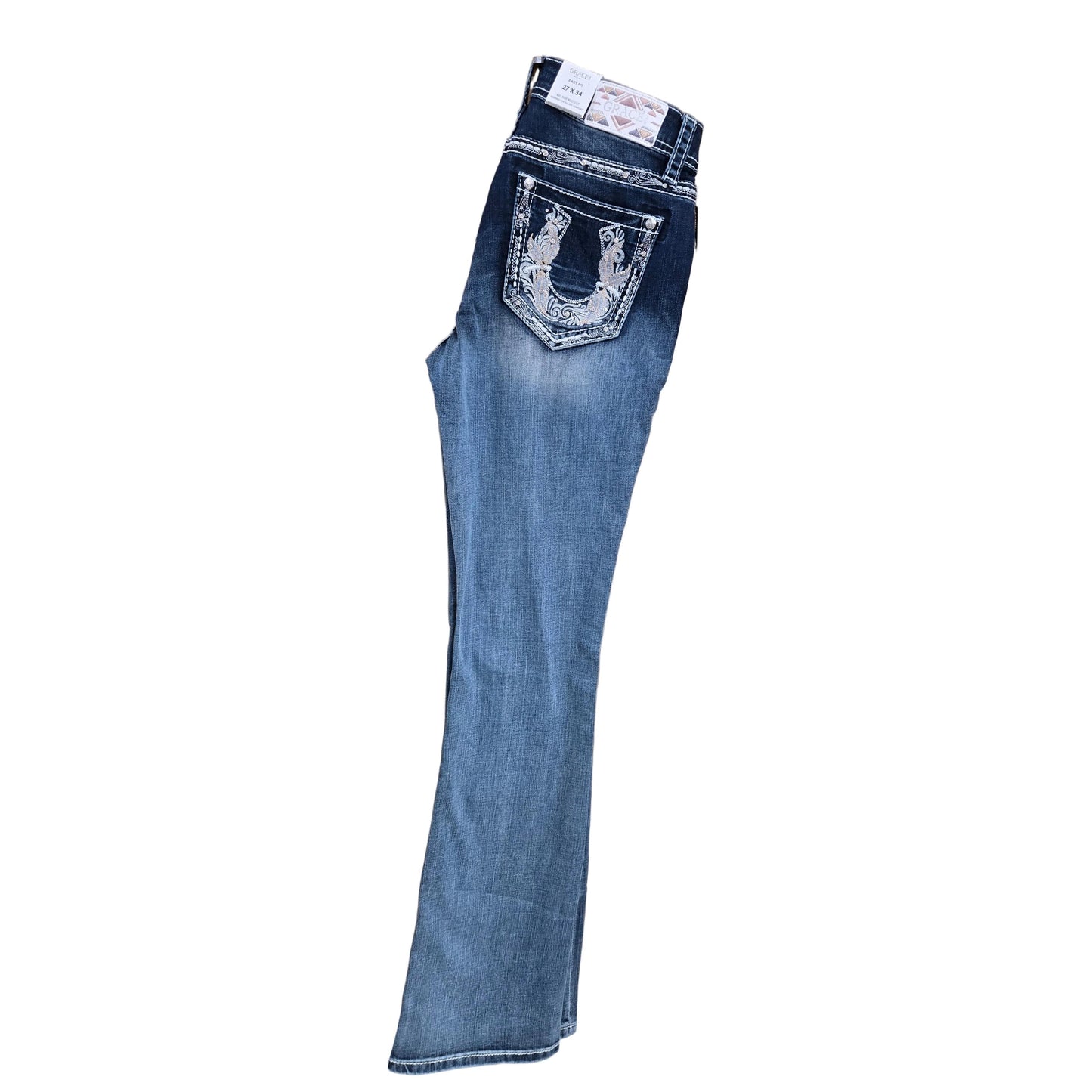 Grace in LA Women's Horse Shoe Jeans