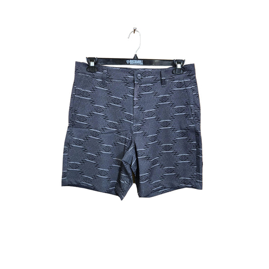 Rock & Roll Men's Dot Aztec Print Chino Shorts - Charcoal