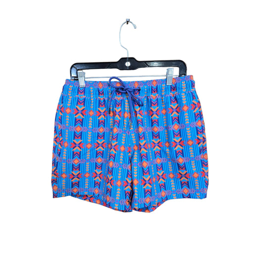 Rock & Roll Men's Aztec w/Lining Swim Volley Trunks - Sapphire