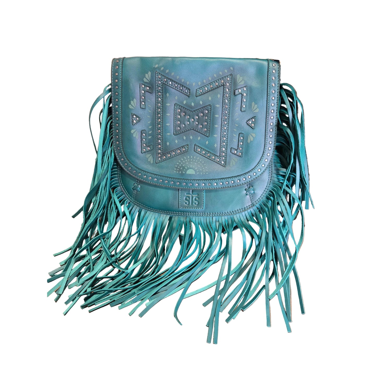 STS Wayfarer Selah Saddle Bag Turquoise
